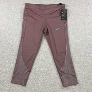 Nike Dusty Rose Power Leggings cropped running